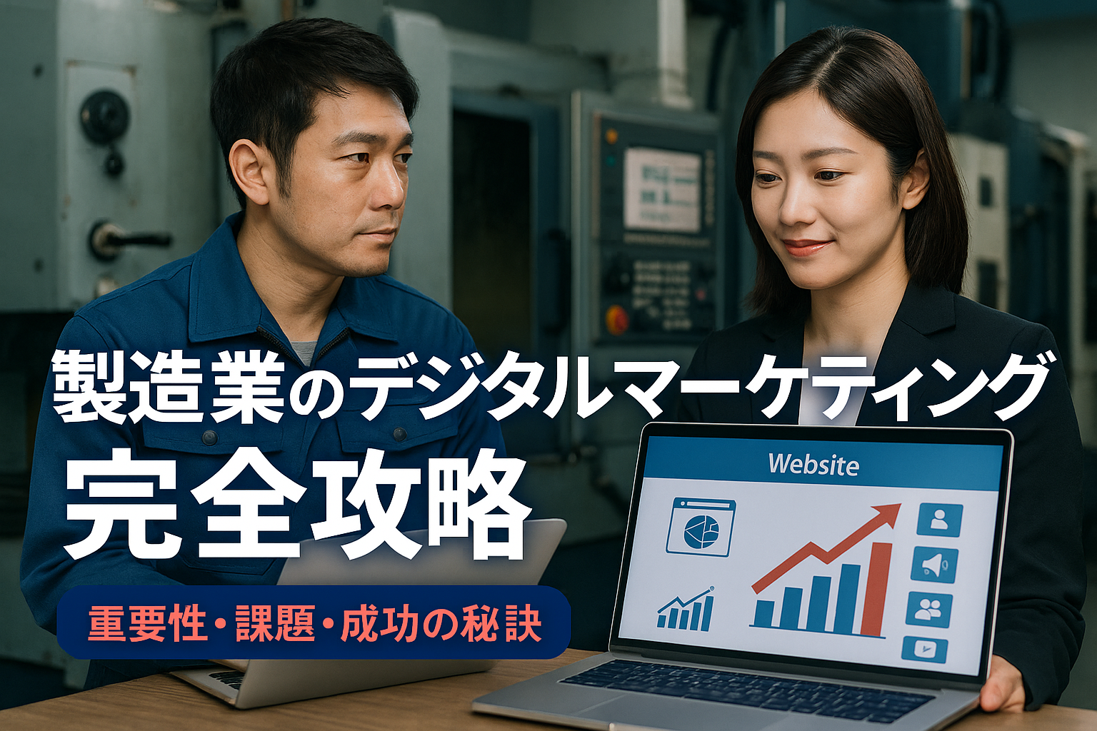 製造業のデジタルマーケティング完全攻略！重要性・課題・成功の秘訣