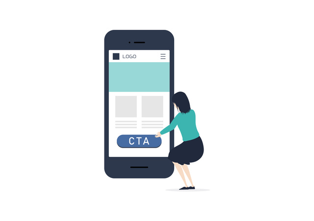 CTAボタンのイメージ