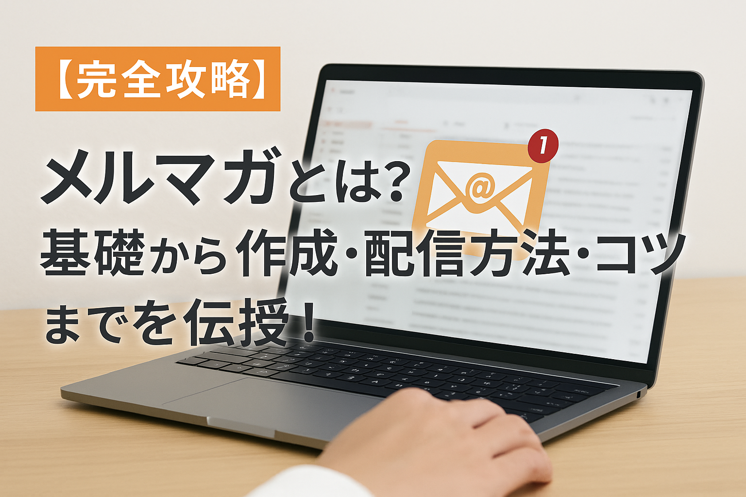 【完全攻略】メルマガとは？基礎から作成・配信方法・コツまで全てを伝授！
