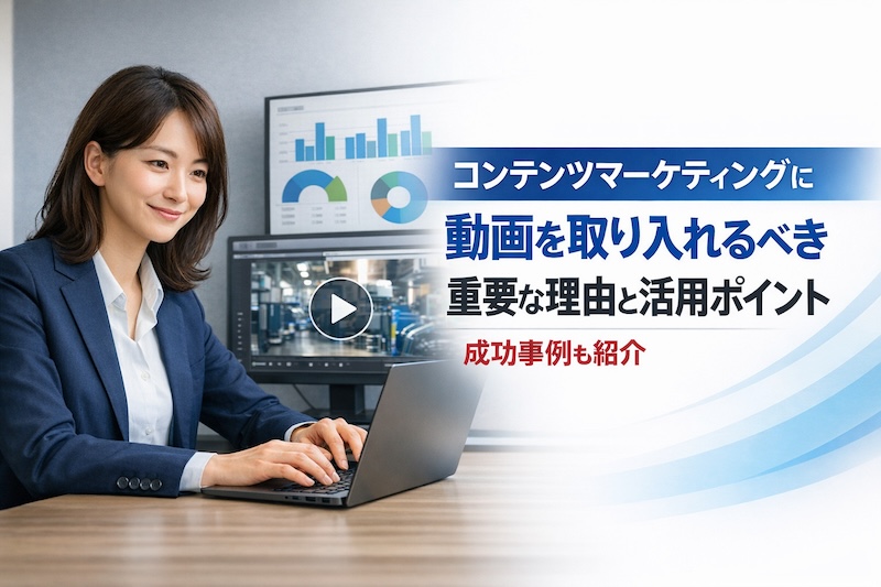 コンテンツマーケティングに動画を取り入れるべき重要な理由と活用ポイント